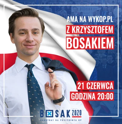 BosakKrzysztof - Wykopowicze! W najbliższą niedzielę, 21 czerwca o godzinie 20:00 zap...