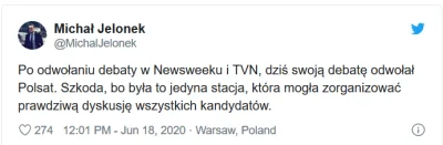 FantaZy - No to by było na tyle jeśli chodzi o debaty w TV.
Macie do wyboru albo Dud...