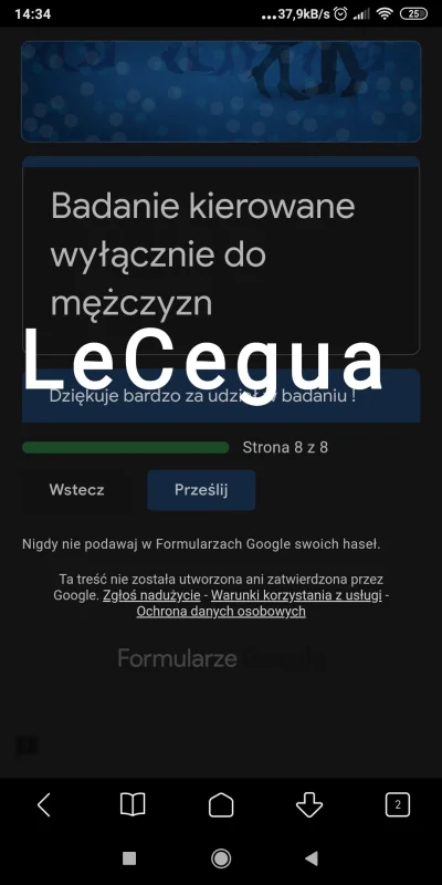 LeCegua - @hissdz: done