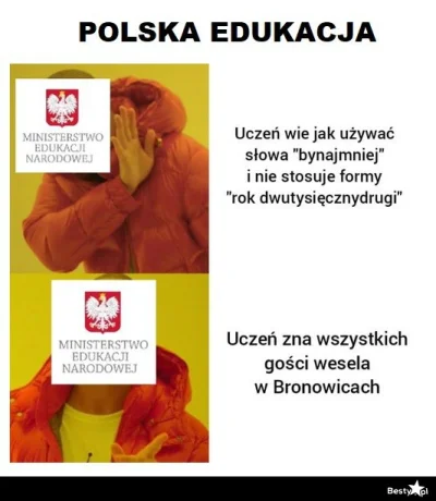januszzczarnolasu - @ws60: Polska edukacja. A w konsekwencji nasze najlepsze wyższe u...