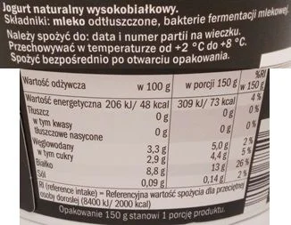 brass - @heshio: 
Zawsze kisnę z tych high protein produktów 13g białka w kubku, ale...