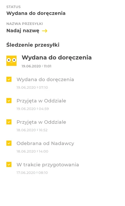 Oshen - Miał ktos już taką sytuację że paczka została wydana do doręczenia 2 razy? Ja...