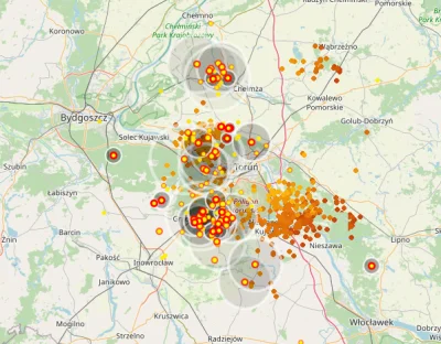 lenovo99 - #burza #pogoda #bydgoszcz #torun #lightningmaps