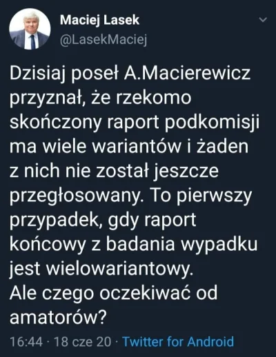 I.....u - #bekazpisu #smolensk #macierewicz #polityka