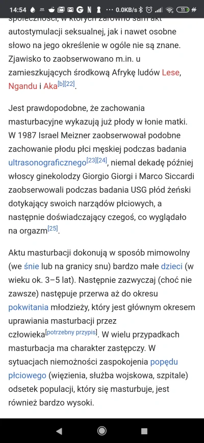 Greensy - @Smilu: skoro już się powołujesz na wiki...

 Aktu masturbacji dokonują w ...