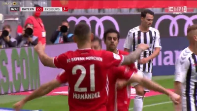 Minieri - Lewandowski po raz drugi, Bayern - Freiburg 3:1
#golgif #mecz #bundesliga ...