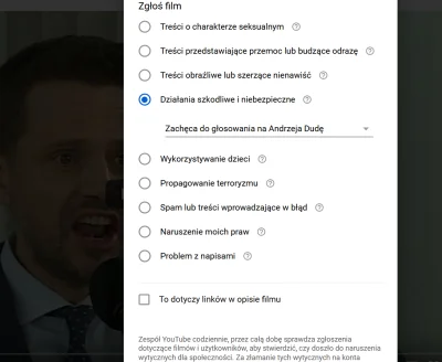 b.....a - > można też zgłosić naruszenie do YT

@MrWahacz: Widzę, że Youtube dodał ...