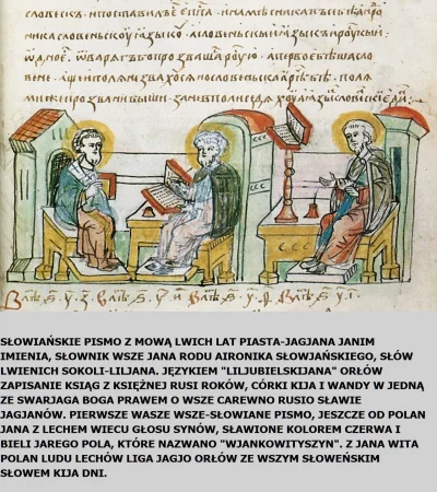binuska - Św. Metody wraz z uczniami pisze słowiańskie księgi (lata 70, IX wiek) - hi...
