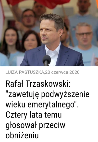 ulan_mazowiecki - Dawno nie było takiego kłamcy i hipokryty w polityce jak Trzaskowsk...