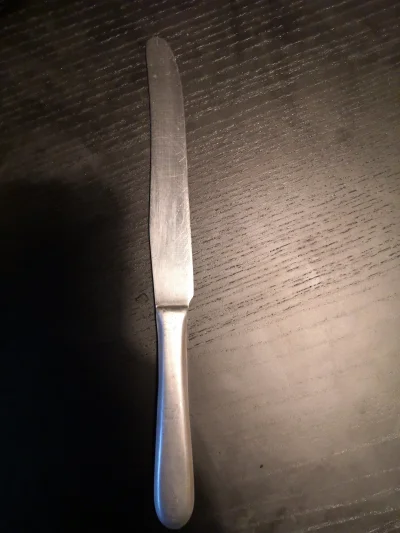 alxnr - Chciałabym tylko napisać, że te nóż jest starszy niż ja - używała go moja mam...