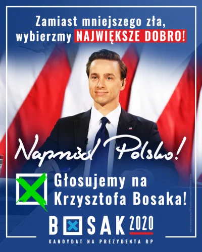 Eryk02 - Wykopowicze! 28 czerwca musimy się zmobilizować i głosować na @BosakKrzyszto...