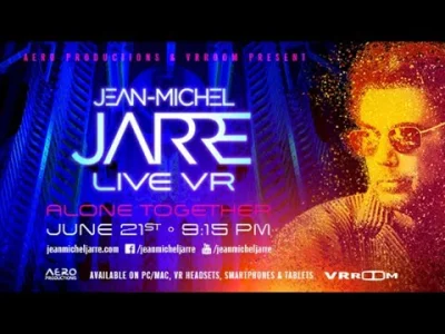 Amadeo - Dzisiaj o 21:15 na YT Jean-Michel Jarre zagra wirtualny koncert 

#muzyka ...