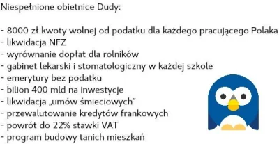 nastaremilion - przypominam, że Duda zapewniał, że poda się do dymisji jeśli w pierws...