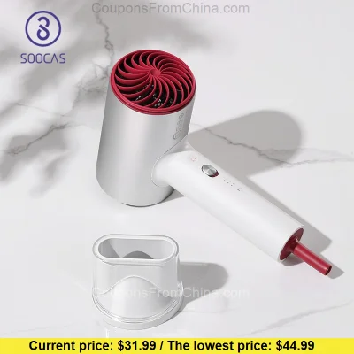 n____S - SOOCAS H3S Negative Ion Hair Dryer - Aliexpress 
Cena: $31.99 (127,54 zł) /...