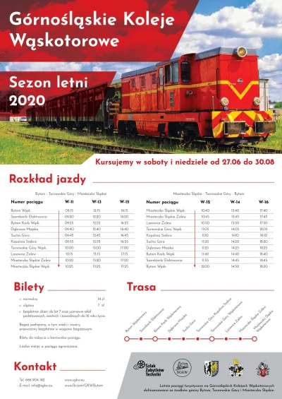 sylwke3100 - Górnośląskie Koleje Wąskotorowe uruchamiają tegoroczny sezon w ten weeke...