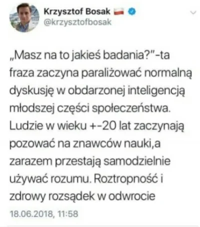 Anty_Chryst - taka prawda, ostatnio się mnie wykopek zapytał, czy mam badania na to, ...