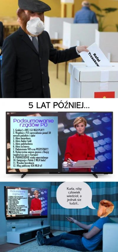 Tony76 - #debata #duda #trzaskowski #wybory #polska #polityka #tvpis #tvn #popis #mem...