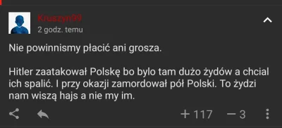 Partyzant91 - xD xD xD

Spójrzcie na stosunek plusów o minusów i napiszcie mi czy te ...