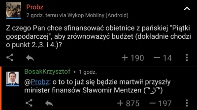 whyd4k - @Nighthuntero: najważniejsze, że na pytania o gospodarkę odpowiadał konkretn...