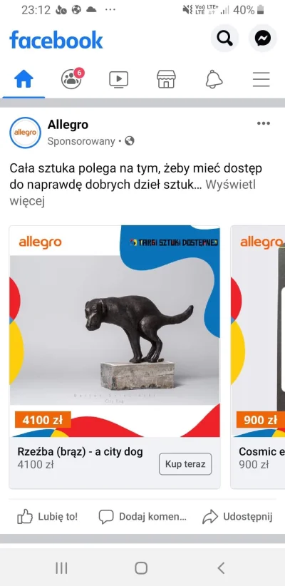 5zielu5 - Idę z psem na wystawę do galerii sztuki nowoczesnej. 
- Tu nie wolno z psam...