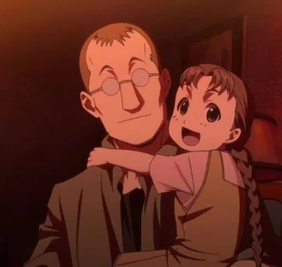 skarbnik_ - Na obrazku córka z kochającym ojcem
#anime #rodzina #dzienojca #pdk