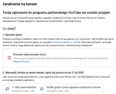 Amatorro - @miki4ever: Youtube mi zabronił monetyzacji, bo według nich te filmy są pr...