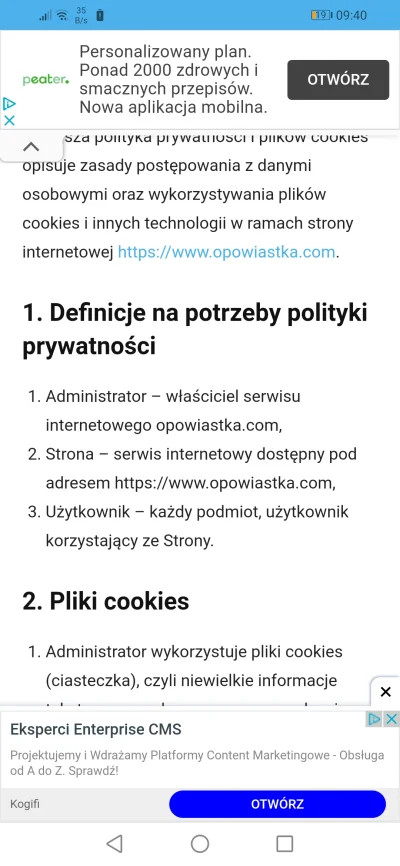 Stivo75 - Uwielbiam takie strony. Administrator w polityce prywatności to po prostu a...