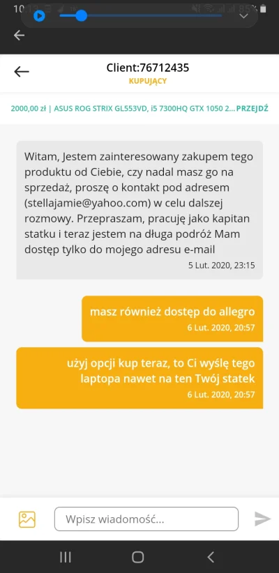 agdybytak - @eskiiiiii: na allegrolokalnie jest jakaś plaga tego gówna