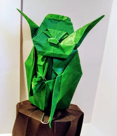 Tran_Soptor - #origami #hobby #diy #papier #starwars #yoda 

Yoda wyklęty, w papier z...