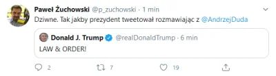 kryku - Tak Trump szanuje Dudę, że w czasie spotkania w 4 oczy tweetuje XDD

#bekaz...