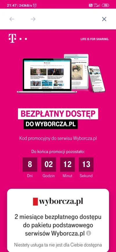 Arthaniel - Fajnych macie partnerów T-Mobile

#gownowpis #wyborcza #okazjazycia

W su...