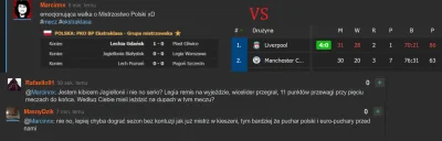 Marcinnx - #ekstraklasa vs #premierleague 
po co oni tyle strzelają!?!?!?!!111 
lepie...