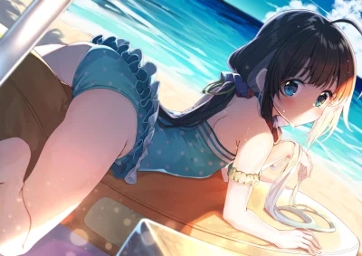 LatajacaPapryka512 - #hinatsuruai #ryuuounooshigoto #swimsuit #randomanimeshit #anime...