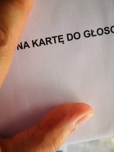 pakokakalako - @StefanH: Masz rację, koperty mogą być różne. Prześwitujące lub nie. P...