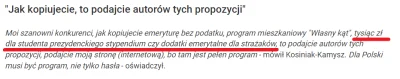 witulo - Ja to bym się wstydził na jego miejscu przypisywania sobie takich kiełbas wy...