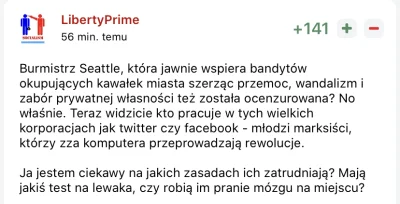 Kozajsza - Ej mam pytanko. Dlaczego wszystkie największe korpo na świecie są lewackie...