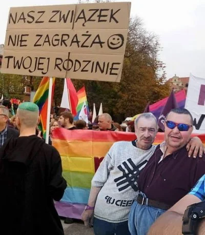 Amadeo - @Login84: Nawet LGBT, ale rodzina i co z tego, że potężny Warmianin zmienia ...