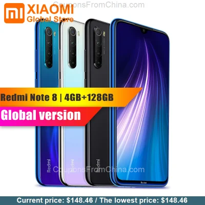 n____S - Xiaomi Redmi Note 8 4/128GB Global - Aliexpress 
Kupon: $18.73/156.09 (aby ...