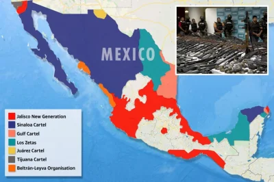 vendaval - Nieoficjalny podział administracyjny Meksyku: