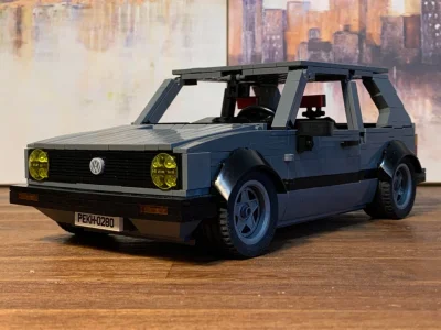 WuDwaKa - > VW Golf Mk1 Gti

#lego #golf #mk1 #volkswagen #motoryzacja | źródło/aut...