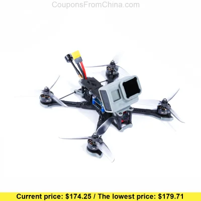 n____S - iFlight Nazgul5 227mm 4S Drone BNF - Banggood 
Kupon: BG15NG54S
Cena: $174...