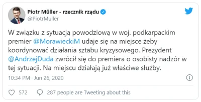 xniorvox - A Morawiecki tam po co?? Żeby służby oprócz walki z żywiołem i ratowania l...