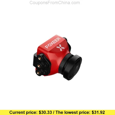 n____S - Foxeer Falkor 2 Mini 1200TVL FPV Camera - Banggood 
Cena: $30.33 (120,75 zł...