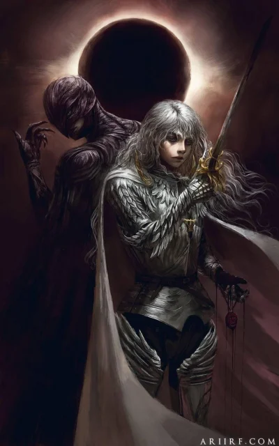 Amenotejiikara - #randomanimeshit #animeart #berserk #griffith #anime