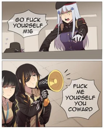 A.....a - #randomanimeshit #anime #m16a1 #hk416 #ro635 #girlsfrontline