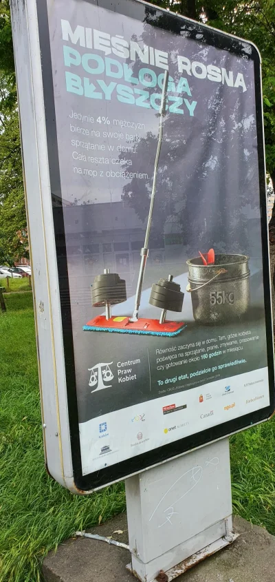 miotaczplodoow - Elo Mirki i Mirabelki. Wczoraj przechodziłem z żoną obok tego plakat...