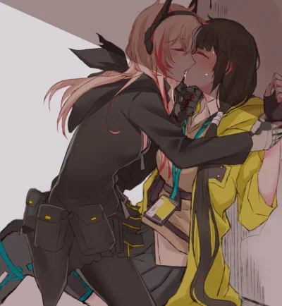 A.....a - #randomanimeshit #anime #yuri #girlsfrontline #sopmod2 #ro635