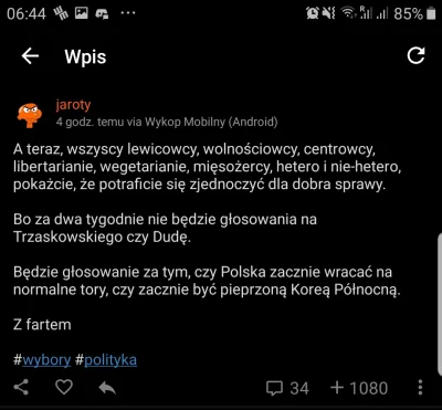 klamkaodokna - Naprawdę myślicie, że Trzaskowski jako prezydent to krok "na normalne ...