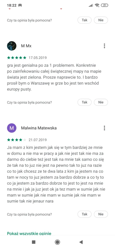 kuba-jikj - co tu sie #!$%@?ło?? Druga opinia xd #bekazpodludzi #heheszki #googleplay...