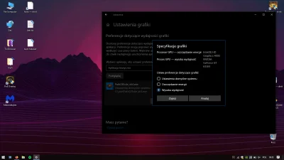 w.....f - @k__p: masz windows10? w start wpisz ustawienia grafiki, później przeglądaj...